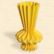 Pleated Vase