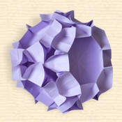 Kusudama 'Moon Craters'