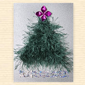 Greeting Card 'New Year Tree 1'