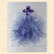 Greeting Card 'New Year Tree 2'