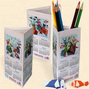 Calendar Box 'Aquatic Life'