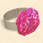 Octagonal Gem Ring