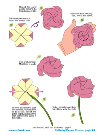 Enticing Paper Roses Book preview