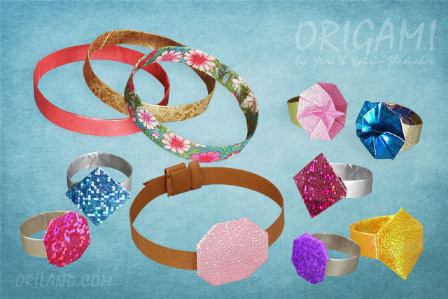 Origami Fancy Rings Artwork