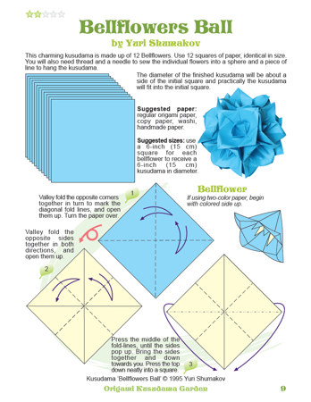 Origami Kusudama Garden Book preview