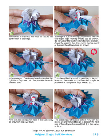 Origami Magic Ball Wonders Book preview