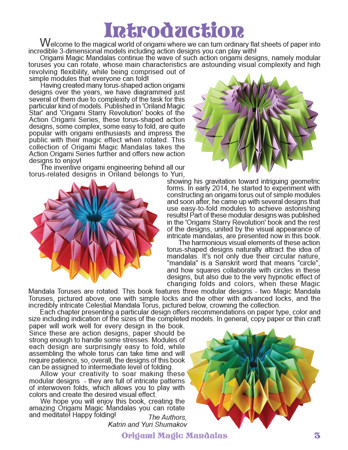 Origami Magic Mandalas Book preview