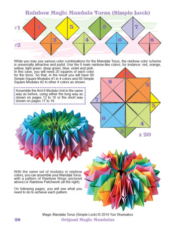 Origami Magic Mandalas Book preview