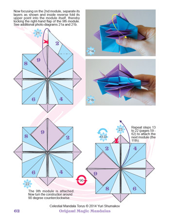 Origami Magic Mandalas Book preview