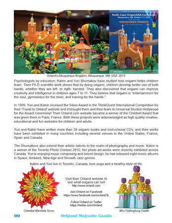 Origami Majestic Castle Book preview