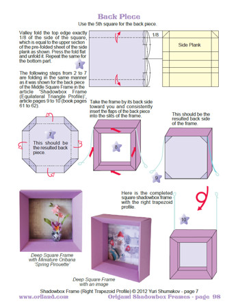 Origami Shadowbox Frames Book preview