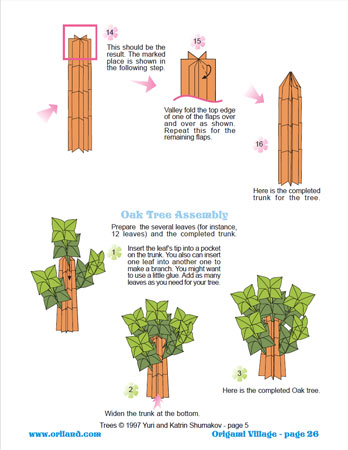 Origami Village Book preview