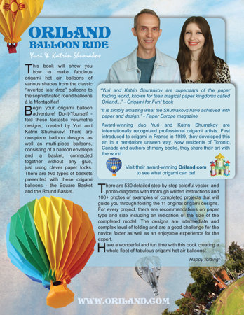 Oriland Balloon Ride Book preview